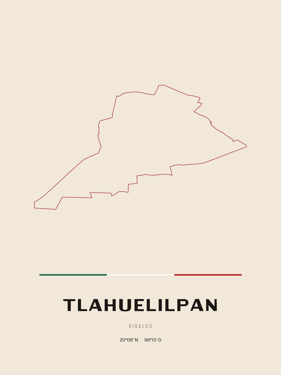 Framed poster of Tlahuelilpan, Hidalgo.