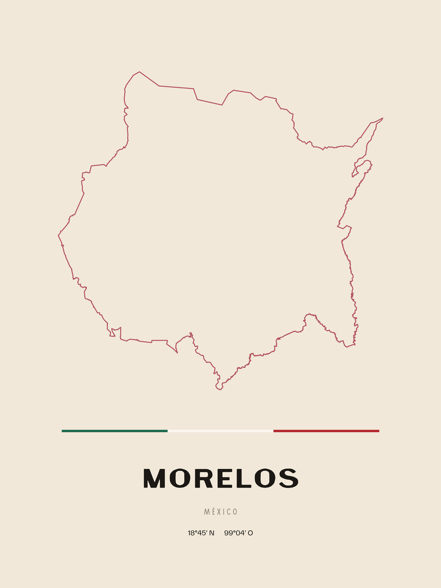 Framed poster of Morelos.